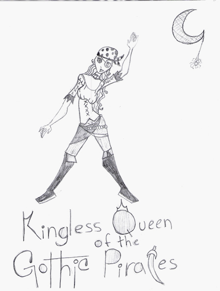 ~Kingless Queen of Gothis Pirates~ by artyfowl