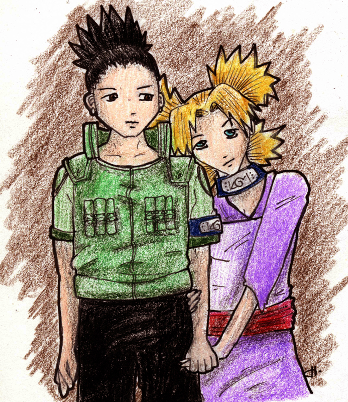 Shikamaru and Temari ~for onepeicenut~ by ashbrook