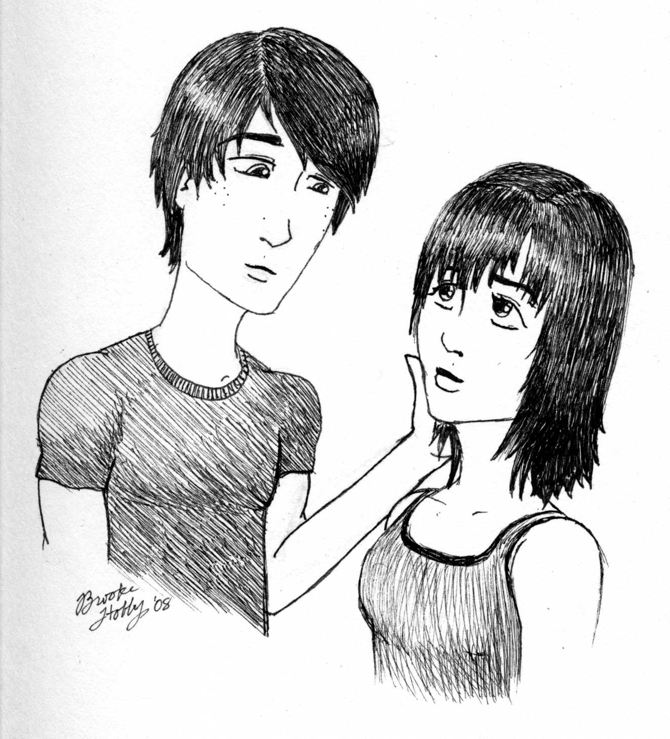 Girl and Boy by ashbrook