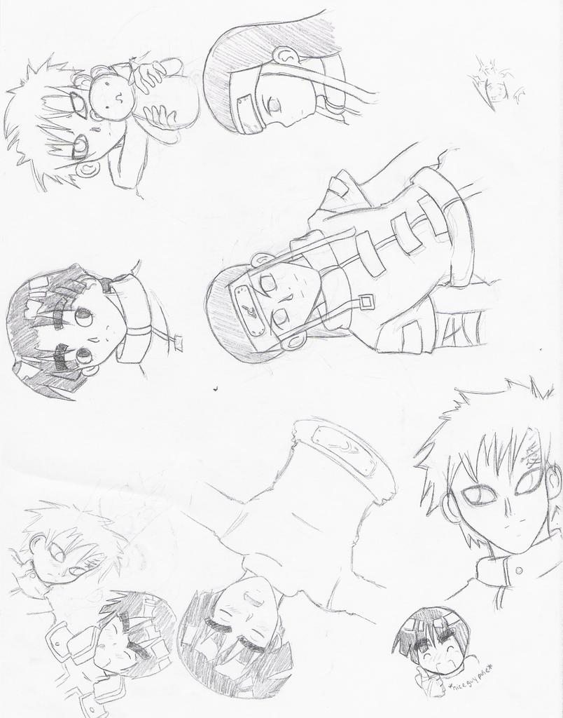 Naruto Doodles 2 by ashleighvestia