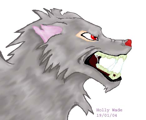 Angry Wolf by ashtax