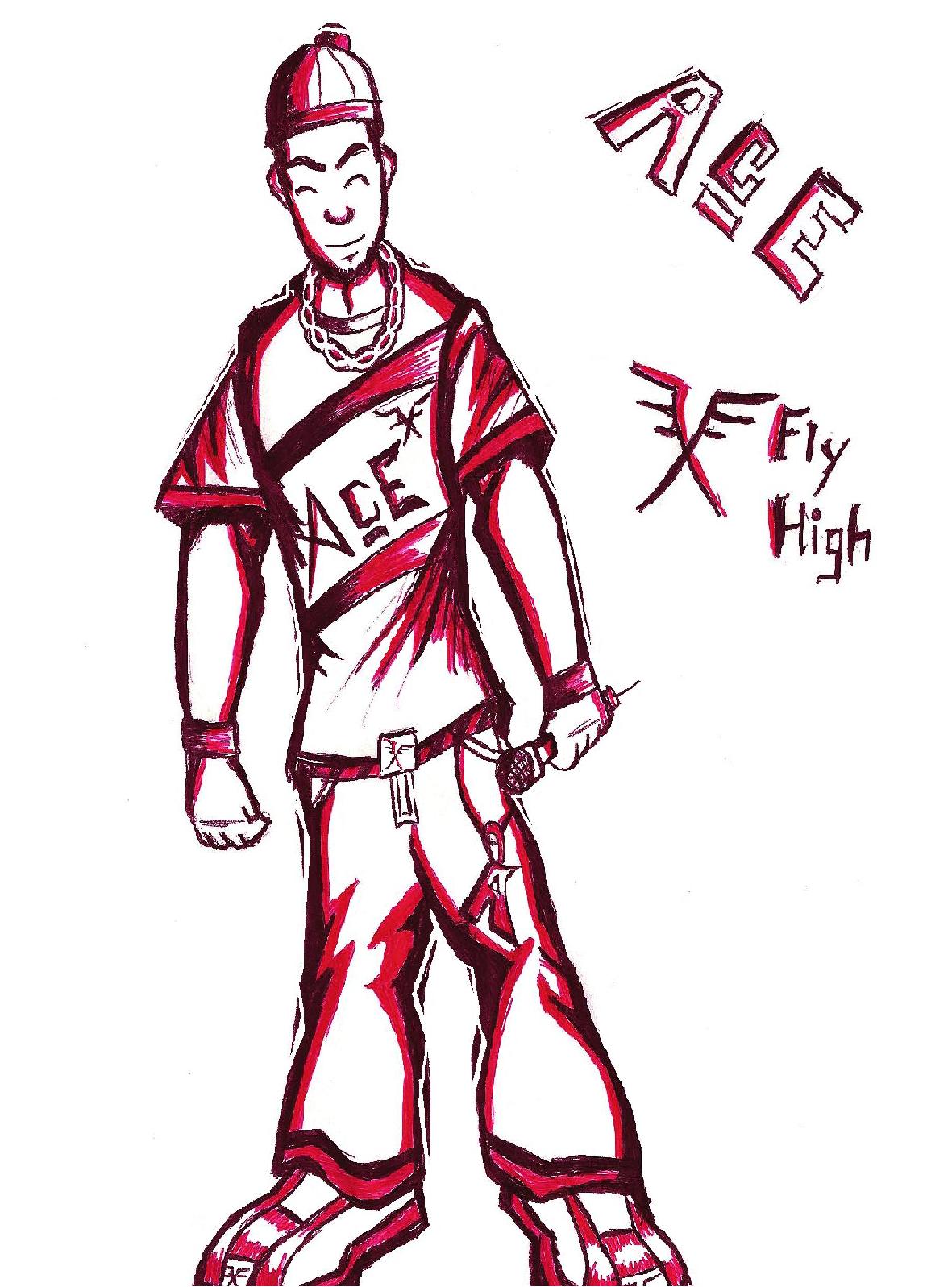 Ace~  The Rapper~ Contest Entry #2 by authentic_50