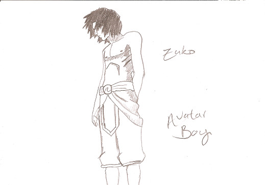 Zuko at the Beach by avatarboy