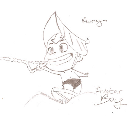 Aang Loves Swamp Skiing by avatarboy