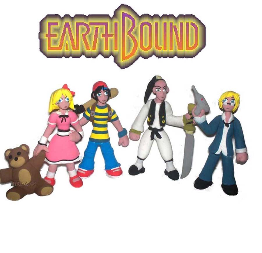 Earthbound Characters by axelgnt