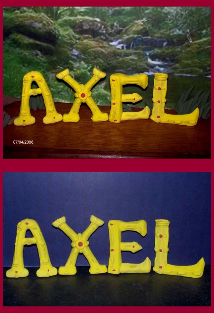 Axel Clay Letters by axelgnt