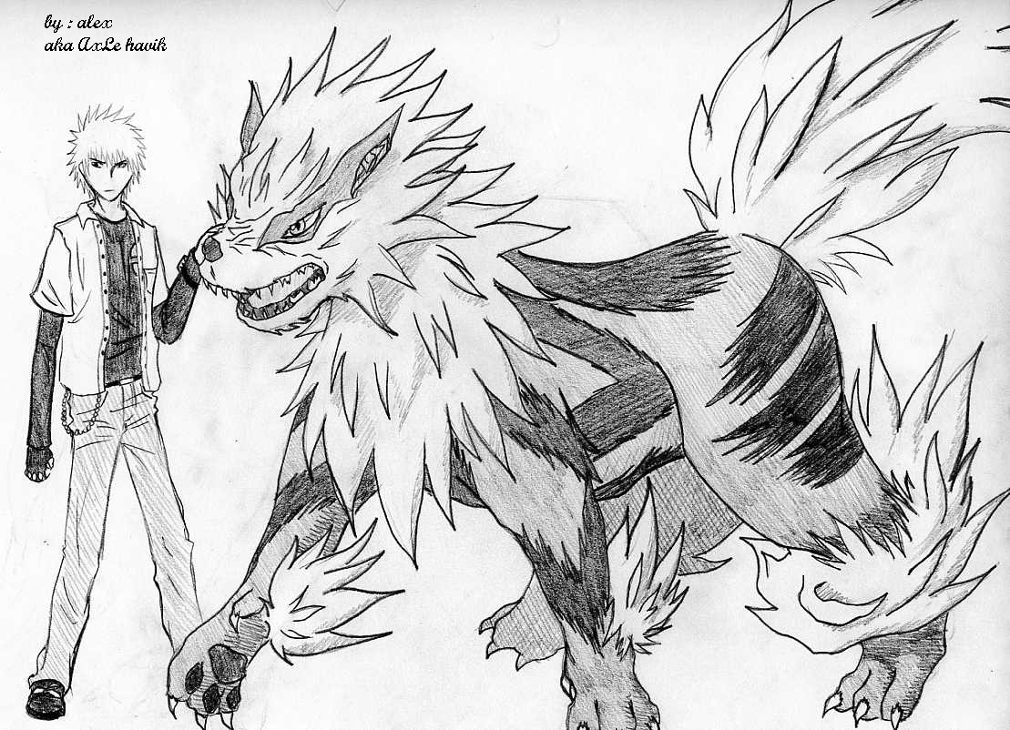 AxLE and my arcanine by axle