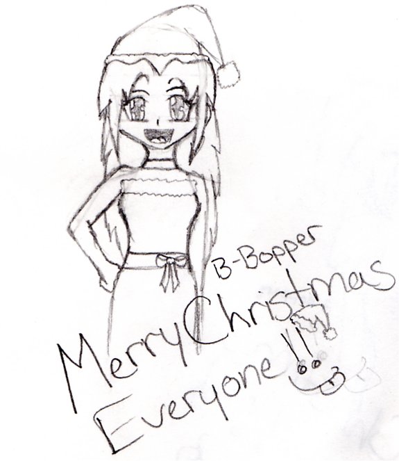 MERRY CHRISTMAS EVERYONE!! by B-Boppers-is-my-nickname-