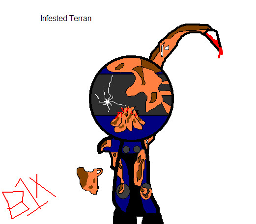 Chibi Starcraft: Infested Terran by B1x