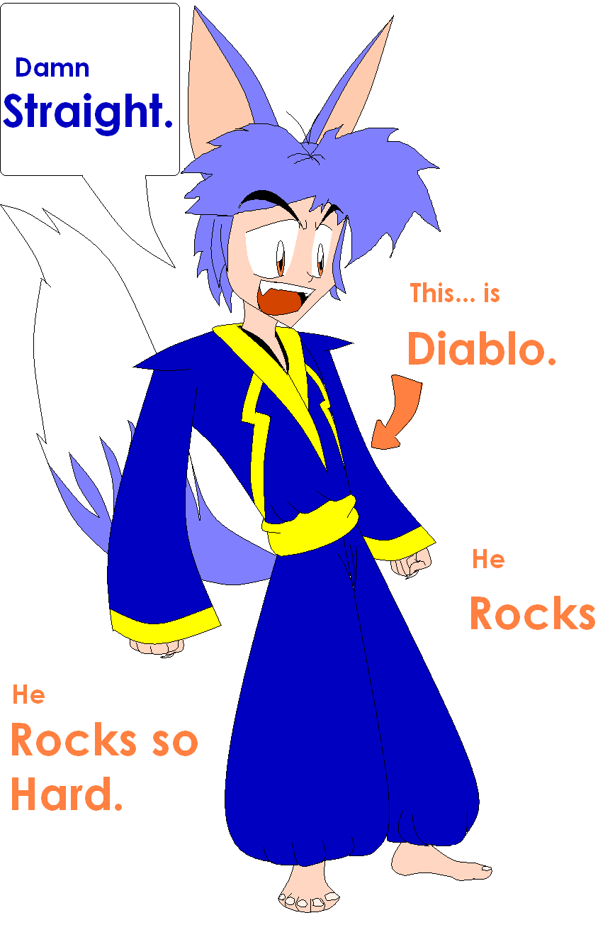 Diablo once again. YAYS! by BALLISTIC_BLUE_BLUR13