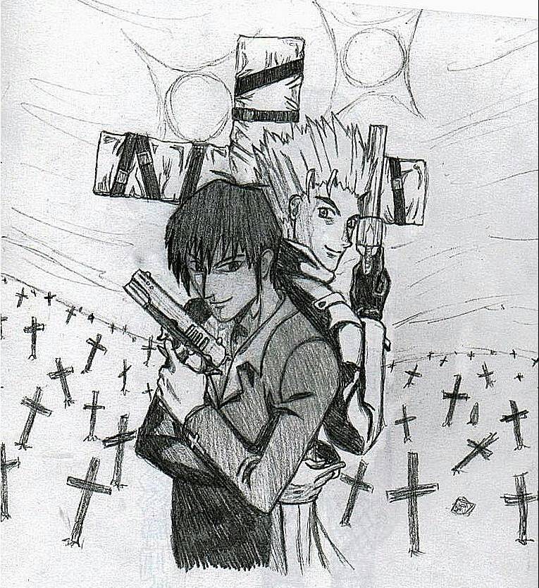 Vash and Wolfwood: A Team of Two by BAMFManiac