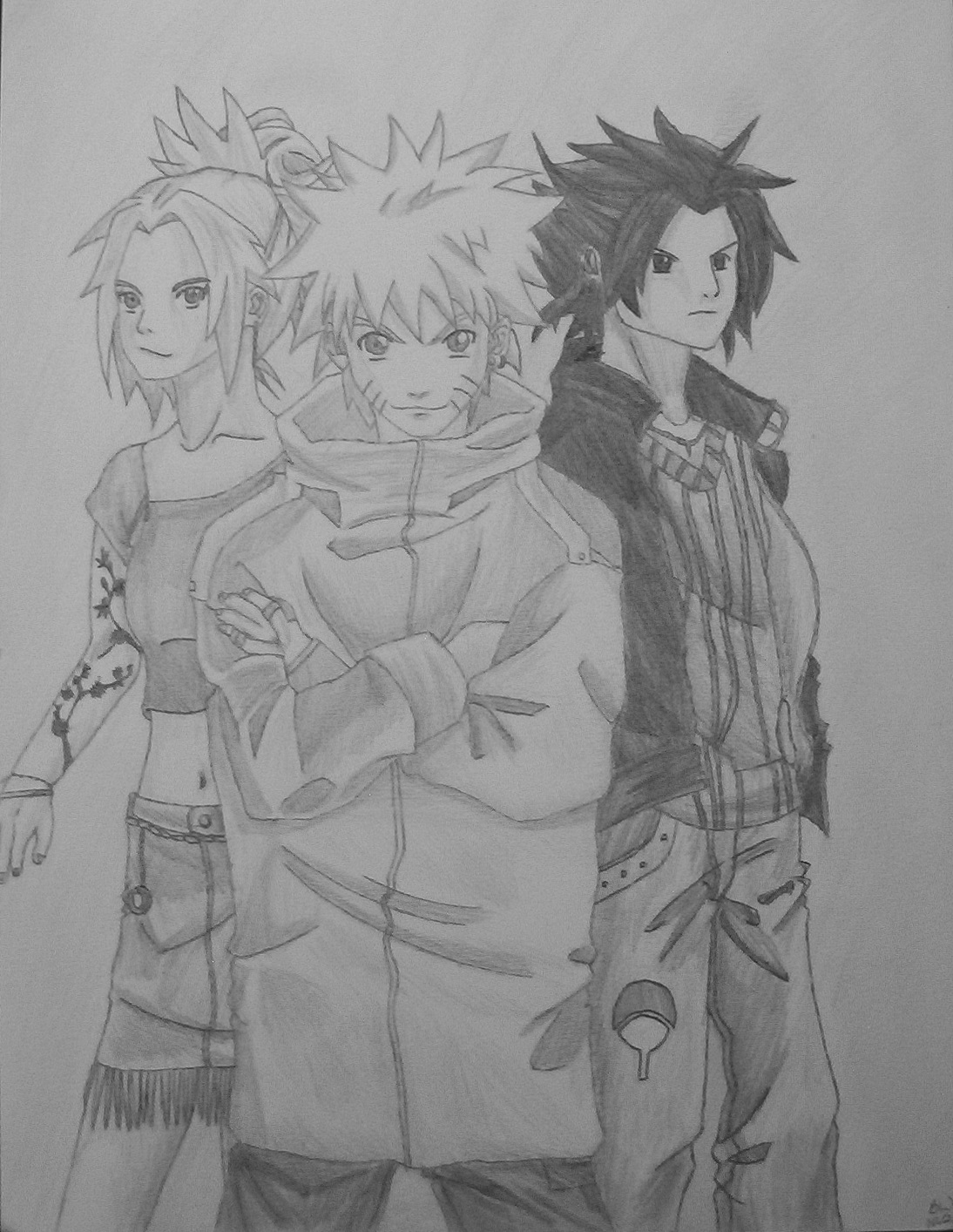 Naruto and Friends by BGSGLGW1
