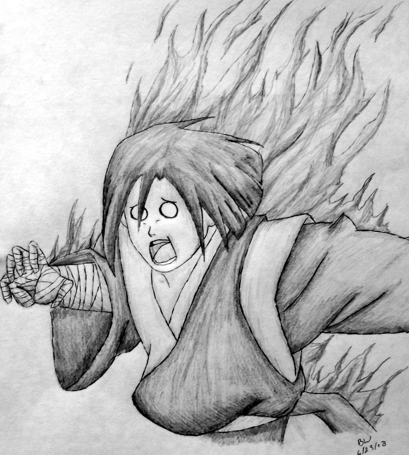 Sora on Fire! by BGSGLGW1