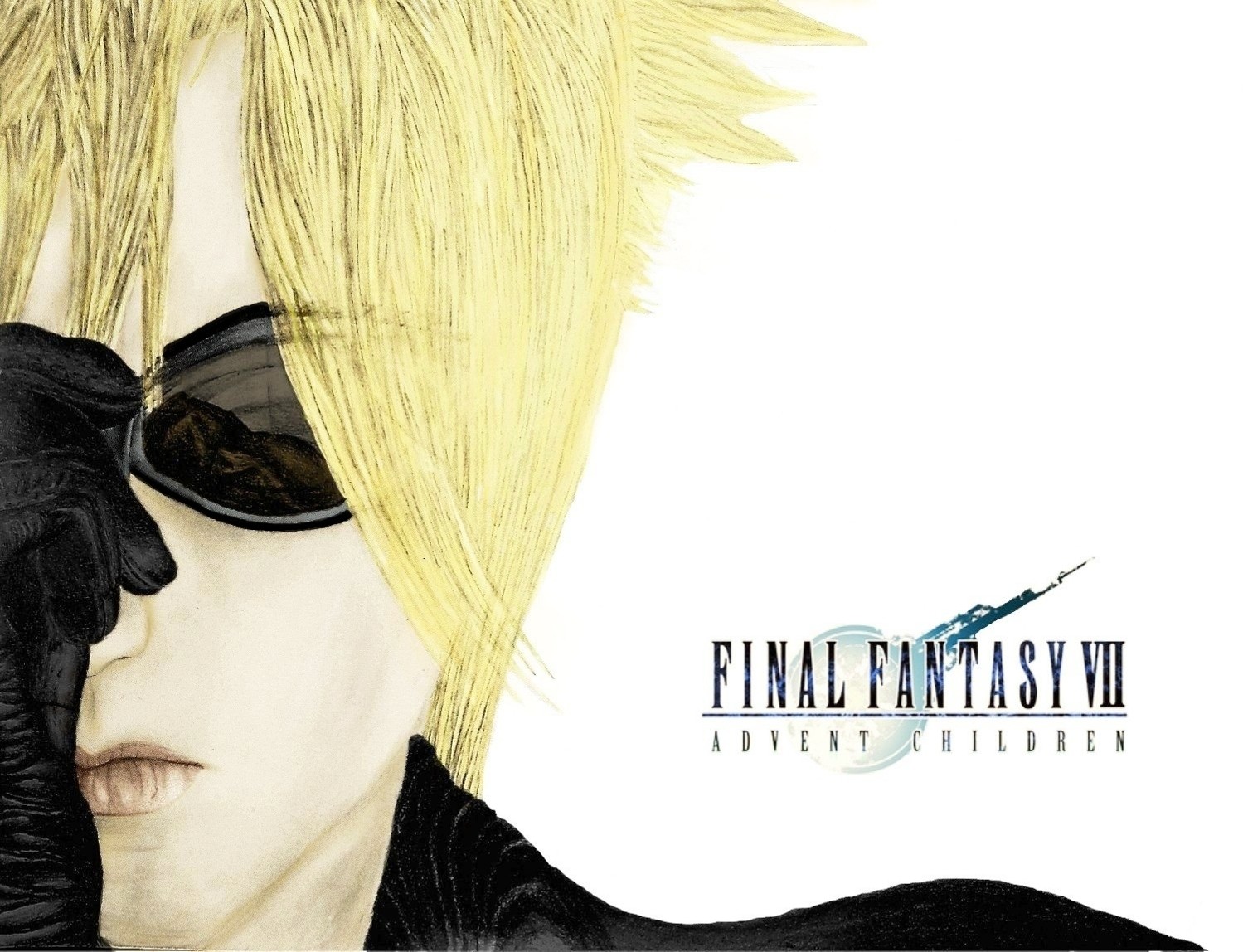 Cloud Strife in color by BGSGLGW1