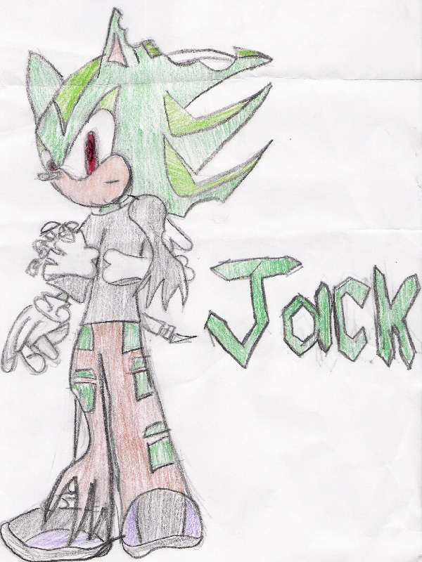 Jack The Zombie Hedghog (new pose!!) by BLJblack25