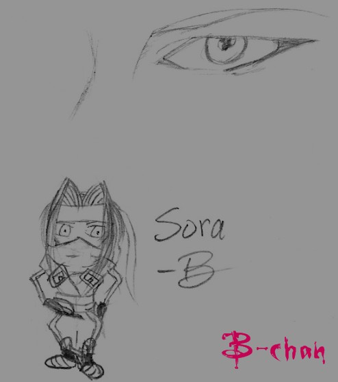 Chibi Sora ^o^ by B_chan