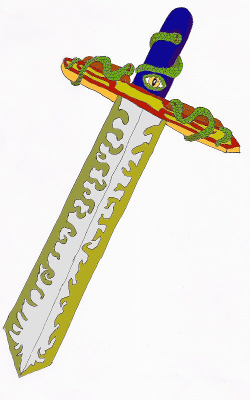 Serpent sword by Babs