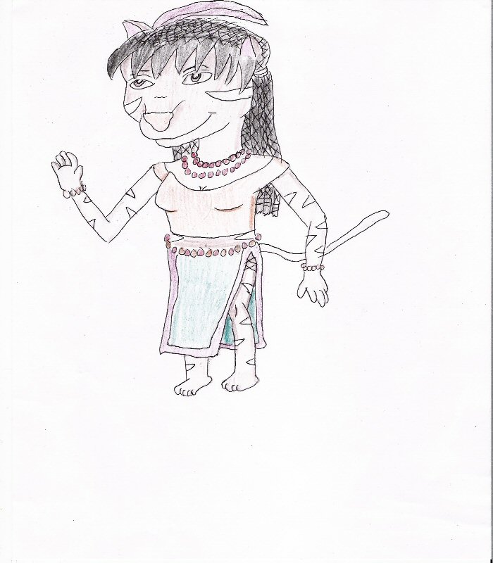 indian catgirl by Babs