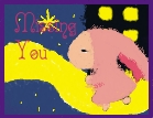 chobits missing you card by Babs