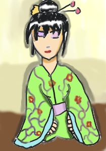 kimono girl by Babs