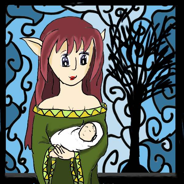 elven mother by Babs