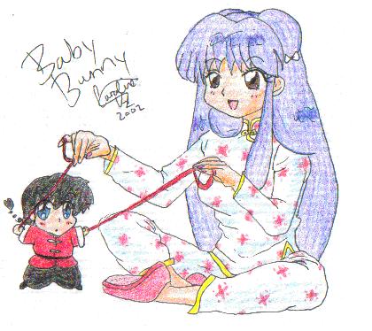 Ranma puppet by Baby-Bunny