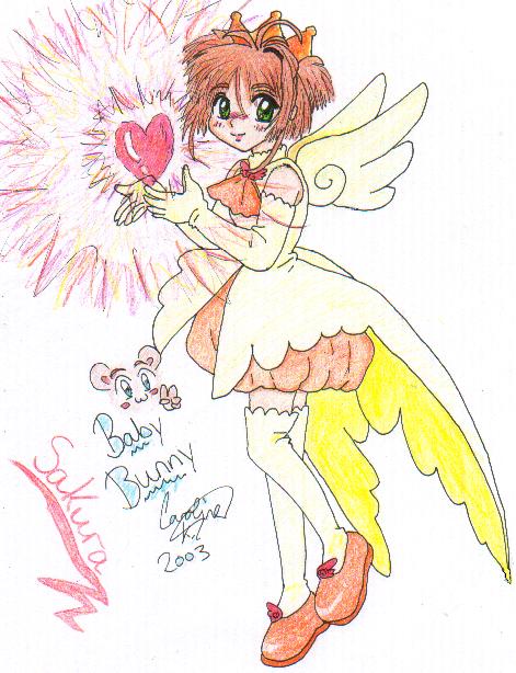 Sakura's heart by Baby-Bunny