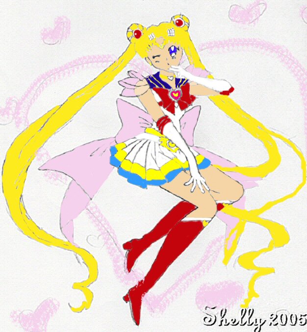 Sailor Moon Kisses, CG by Baby_Kagomae_Gurl