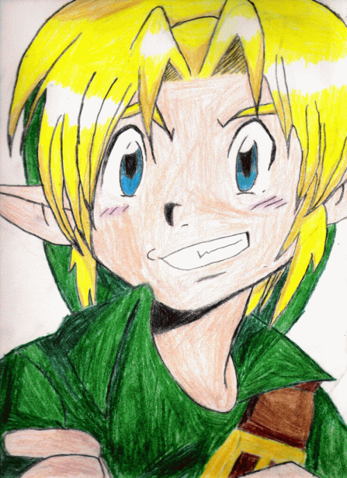 bad boy Link colored. by BadArtist