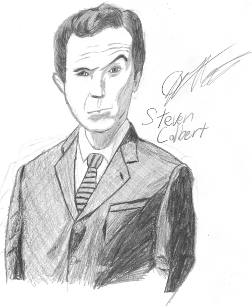Steven Colbert by BadArtist