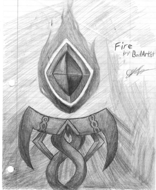 Fire - Contest entry by BadArtist