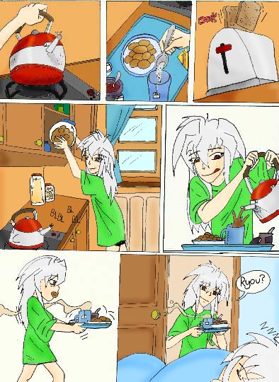 Comic: Bakura actually being sweet by Bakura_Angel_of_Light