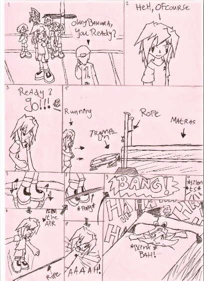 Bakura in Gymclass (Comic) by Bakura_Lover