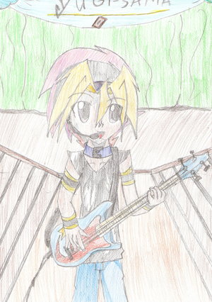 Yugi, Let's rock! by Bakura_Lover