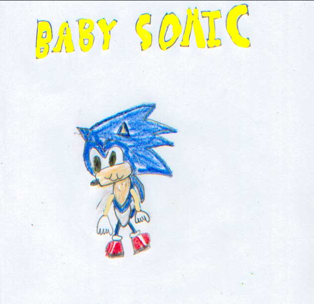Baby Sonic by BandO