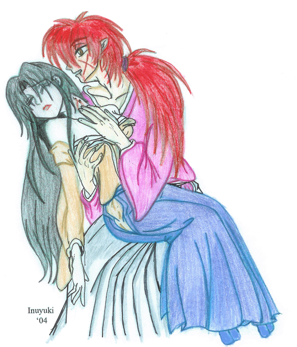 Vampyre Kenshin (Colored) by Battousai