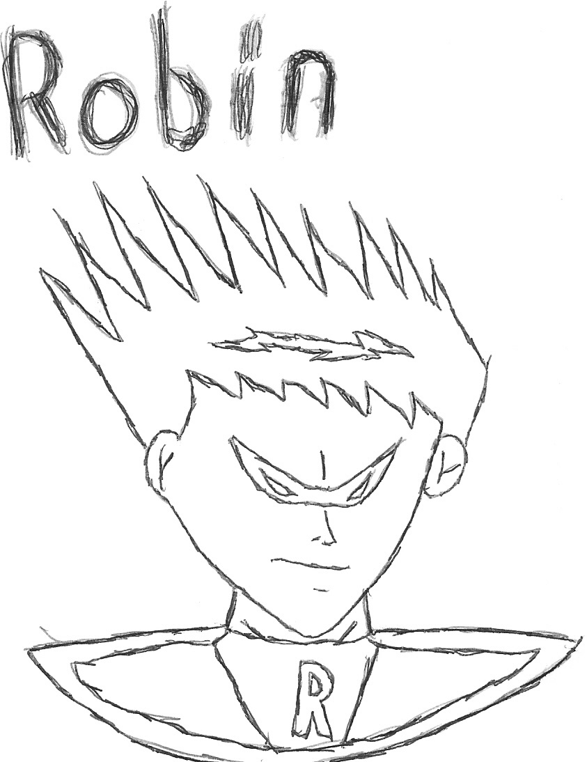 A sketch of Robin by BeastBoy98
