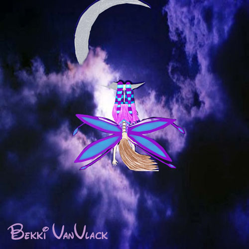 moon faery by BekkiVV