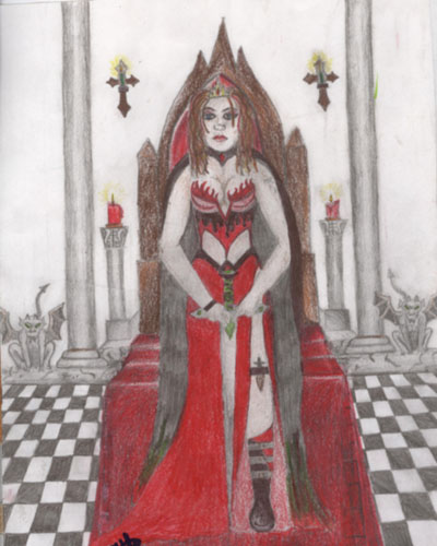 warrior queen by BekkiVV