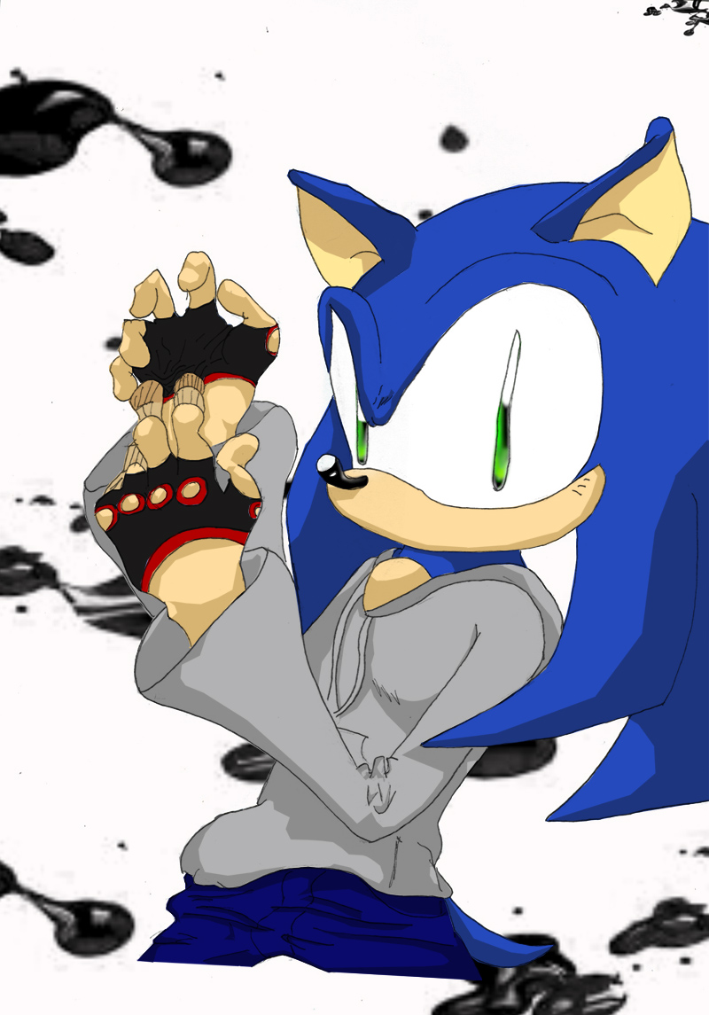 Sonic! by BespectacledChicken