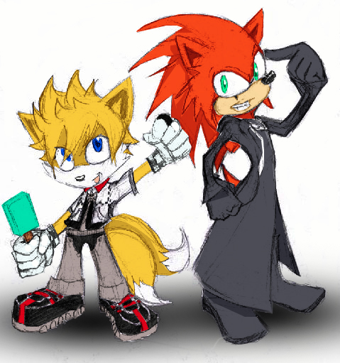 Sonic / Kingdom Hearts by BeyondTheBeast