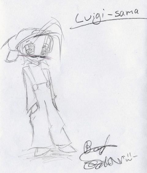 A Shy Luigi-sama! by Bezt