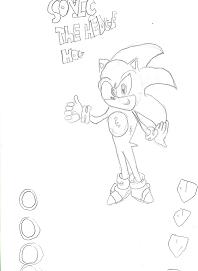 Sonic The Hedge Hog by BigTheCat
