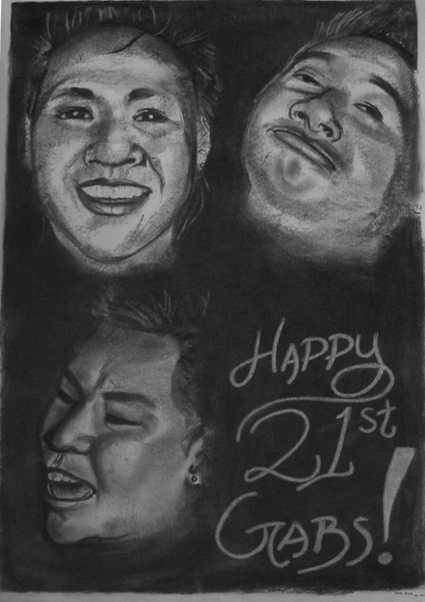 Happy 21st Gabs! by BillyYong