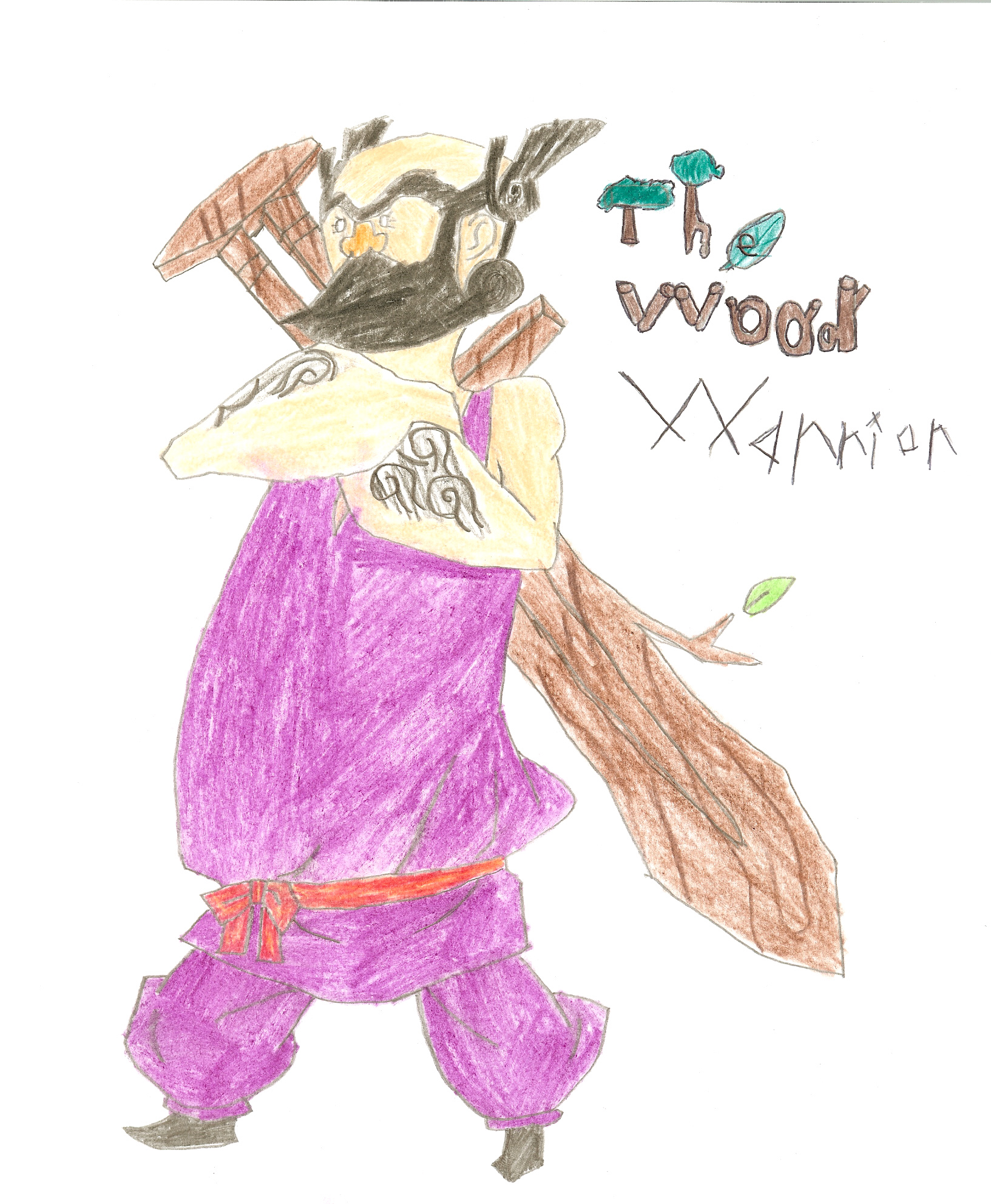 The Wood Warrior by Biolord42