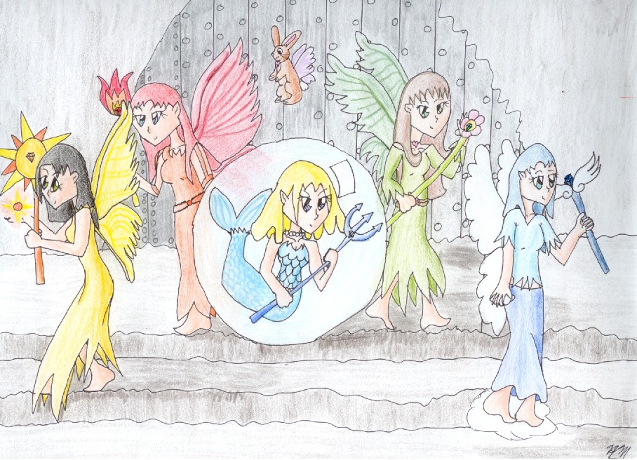 The Element Faeries by Birdz555