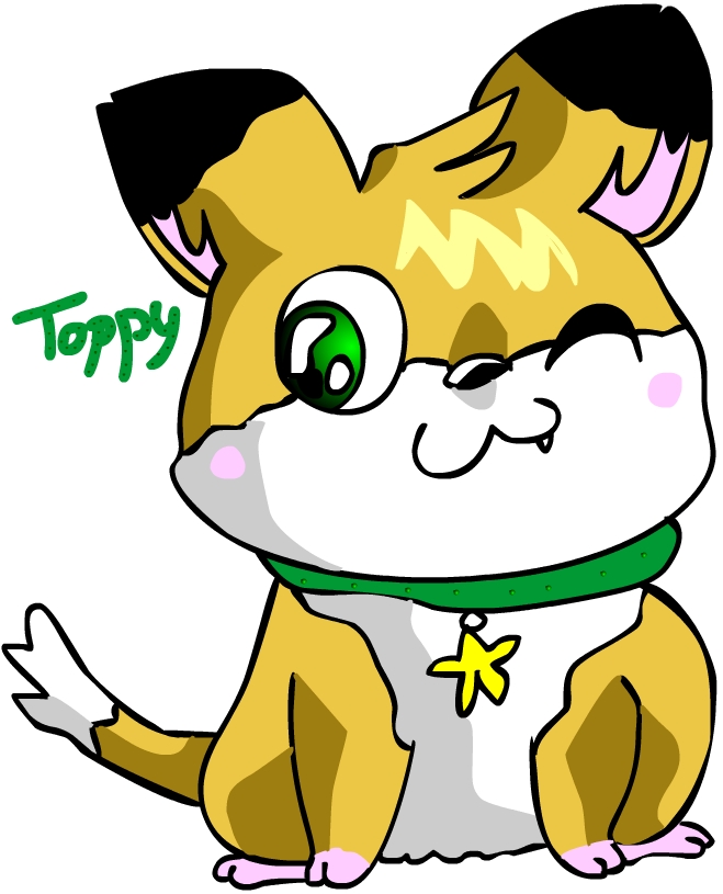 Toppy pupstar by Bisutoboto16