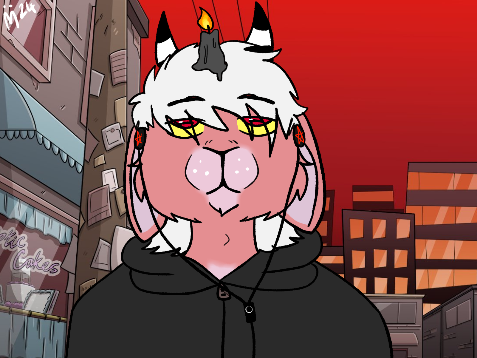 Ben in the Hazbinverse by BixbyTheGoat