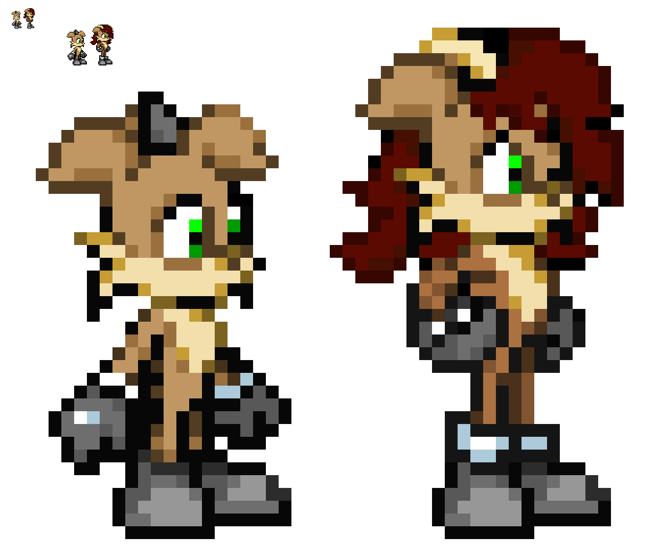 Bixby/Brutus Sprites by BixbyTheGoat