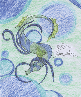Marinus - the Water Dragon by Bizzy_Dizzy